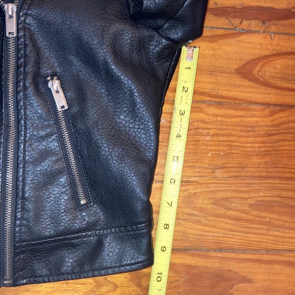 Aeropostale Vegan Leather Motorcycle Jacket - Picture 15 of 16